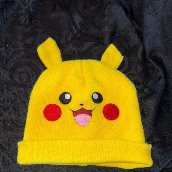 Yellow Pikachu Beanie - Picture 1 of 6